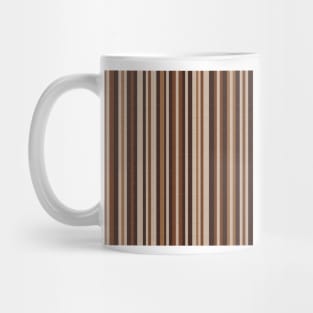 Earth tones stripes Mug